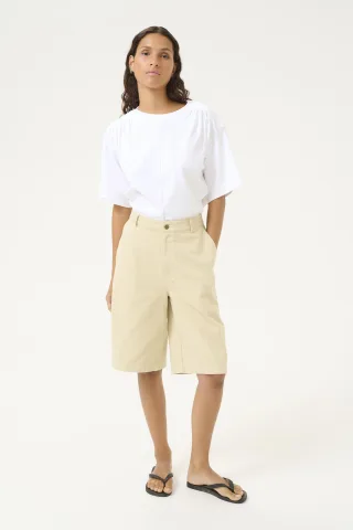 T-shirt Feminine Bright White