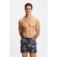 BOSS Badeshorts Piranha mit buntem Alloverdruck