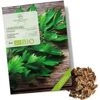 Growgreens Kräutersamen BIO Liebstöckel Samen - Küchenkräuter Saatgut aus bio. Anbau (50 Korn)