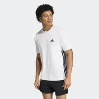adidas Performance T-Shirt WORKOUT ESSENTIALS FEELREADY 3-STREIFEN mit Rundhalsausschnitt, sportlicher Stil, aus Single Jersey