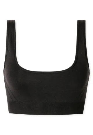 SCHIESSER - Bustier schwarz - Gr. - M