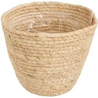 Blumentopf Seegras Pflanzkorb, rund, 15 cm x 12 cm