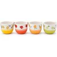 genialo Tasse Keramik Tassen Set 400ml 4 Stück, 4-tlg.