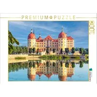CALVENDO Puzzle CALVENDO Puzzle Die Moritzburg, 1000 Teile Lege-Größe 64x48cm Foto-Pu, 1000 Puzzleteile