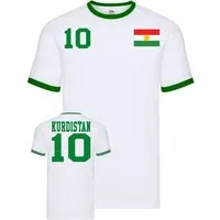 Blondie & Brownie T-Shirt Herren Kurdistan Sport Trikot Fußball Handball Meister WM