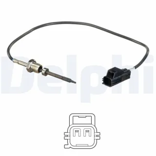 Delphi Abgastemperatursensor Volvo S60 V70 Xc70 Xc90 2,4 TS30149