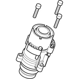 Geberit Mischerpatrone für Kalt-/ Mischwasser zu Geberit Selbstschlussarmatur Typ 26, 241353001 241353001