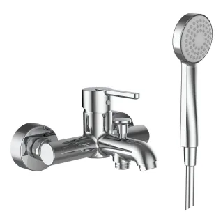 LAUFEN Wannenarmatur Lua Anschlussdistanz 150 mm Ausladung 159 mm Temperaturlimitierung Mengenlimiti H3210810041311