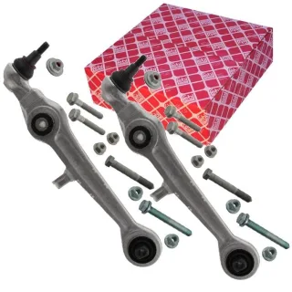 2 Febi Querlenker vorne unten Audi A4 A6 A8 Skoda Superb VW Passat