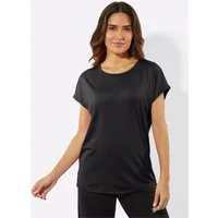 Sieh an! Trainingsshirt Freizeitshirt Kurzarm