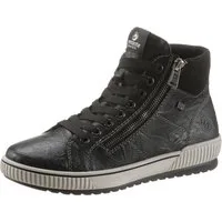 Remonte Schnürboots, Plateau, Schnürstiefelette, Boots in Crash-Optik