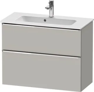 Duravit D-Neo Waschtischunterbau wandhängend Betongrau Matt 810x372x625 mm - DE4369010070000 DE4369010070000