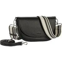 Gabor Satteltasche Linda Summer (Set, 2-tlg., 2 Schultergurte: 1 Gewebeband, 1 aus hochwertigem Kunstleder), Damen Umhängetasche, Schultertasche mit dezentem Logo