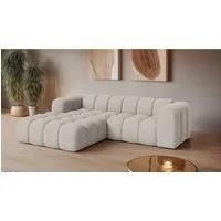 OTTO home Ecksofa KALLIE L-Form, 248 cm - OTTO. Verlässliche Qualität., Bubble Optik, moderne Steppung, hoher Sitzkomfort