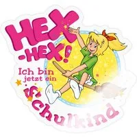Spreadshirt Aufkleber Bibi Blocksberg Ich Bin Jetzt Ein Schulkind Sticker Aufkleber