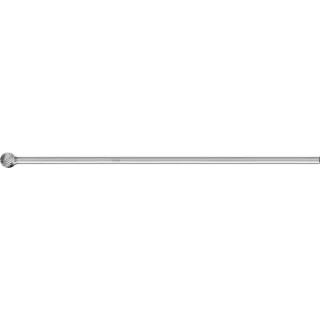 PFERD TOOLS Hartmetall Frässtift Kugel KUD Z3P universal mittel kreuzverzahnt mit Stahllangschaft - 21112827