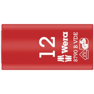 Wera 8790 B VDE Zyklop-Steckschlüsseleinsatz, isoliert, mit 3/8"-Antrieb - 05004956001