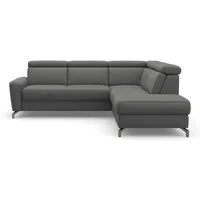 sit&more Ecksofa Scarlett L-Form, inklusive Kopfteilverstellung, wahlweise mit Bettfunktion, Bettkasten