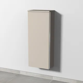 Sanipa 3way Mittelschrank mit 1 Tür, Kaschmir-Matt, BP1681U BP1681U