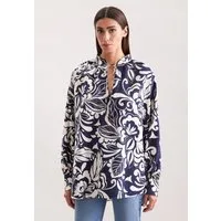 seidensticker Klassische Bluse Tunika Druck
