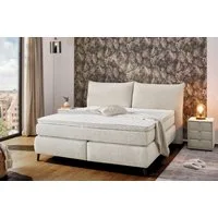 Jockenhöfer Gruppe Boxspringbett Hacienda, Breite 180cm,erhältlich in verschiedenen Farben, 7-Zonen-TTFK-Matratze, KS-Topper, verschiedene Härtegrade wählbar