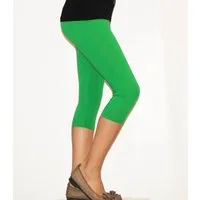 SYS Caprileggings Kinder Mädchen Hose Capri Leggings Leggins 3/4 Knie blickdicht