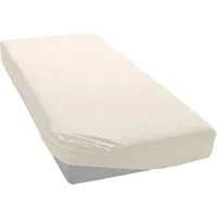 bellana Spannbettlaken bellana Aqua mit Elasthan, 160 g/m², Jersey-Elasthan, Gummizug: rundum, (1 Stück), Spannbetttuch für Matratzen bis 35cm Höhe, bügelfrei, faltenfrei