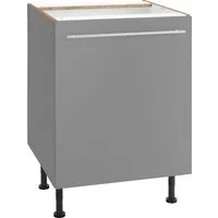 OPTIFIT Unterschrank Bern 60 cm breit, mit 1 Tür mit höhenverstellbaren Füßen, mit Metallgriff