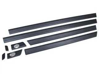 4x Zierleisten Türleisten Seitenleisten Leisten OBEN für Audi 100 C4 1990-1994