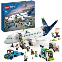 LEGO® Passagierflugzeug (60367), LEGO® City Konstruktionsspielsteine, (913 St), Made in Europe