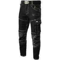 Artmas Arbeitshose Schwarz Arbeitshose Bundhose Schutzhose Hose Colemann Jeans