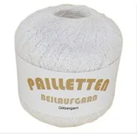 NOGA EFFEKTGARN GmbH Pailletten Beilaufgarn auf 25 Gramm Knäuel Effektgarn