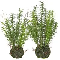 Kunstpflanze Rosmarin, Creativ green, Höhe 33 cm, auf Erdballen