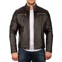 Reichstadt Lederjacke Herren Slim Fit Jacke 20RS25 im Casual Look