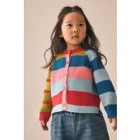 Next Strickjacke Strickjacke mit Streifen (1-tlg)