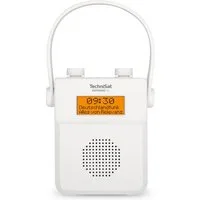 TechniSat DIGITRADIO 30 Digitalradio (DAB) (Digitalradio (DAB), FM-Tuner mit RDS, 2 W, UKW-Radio, wasserdicht IPX5, integrierter Akku, Bluetooth)