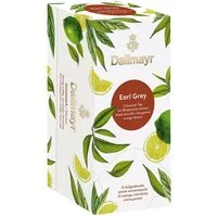 DALLMAYR Tee Earl Grey, 25 Aufgussbeutel, Schwarztee mit Bergamotte-Aroma