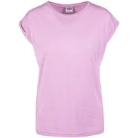 URBAN CLASSICS Kurzarmshirt Urban Classics Damen Ladies Extended Shoulder Tee (1-tlg)