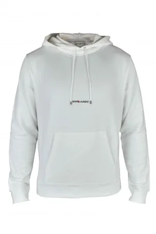 Saint Laurent Sweatshirt Weiß