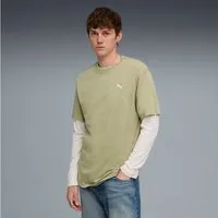 PUMA T-Shirt ESS ELEVATED RELAXED WASH TEE Kurzarm, für Freizeitaktivitäten, aus weichem Jersey-Material