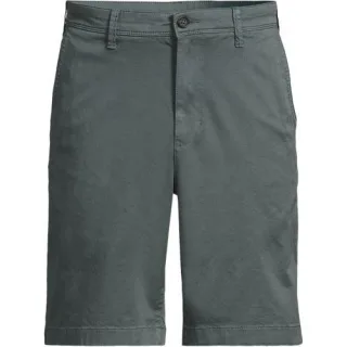 Slim Fit Chino-Shorts für Herren, Herren, size: regular, Schwarz, by Lands' End