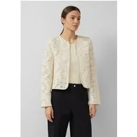 s.Oliver Funktionsjacke Indoor-Jacke Jacke aus Häkelspitze