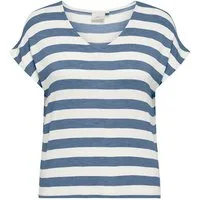 ONLY CARMAKOMA V-Shirt CARLIRA LIFE S/S V-NECK TOP JRS NOOS Viskosemischung, regular fit