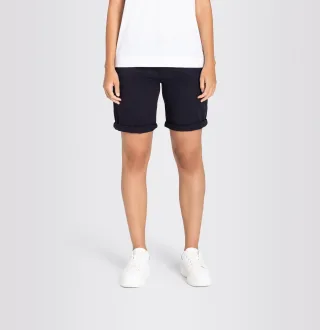 MAC - MAC JEANS - SHORTY, Fade out gabardine blau - Gr. - 42/09