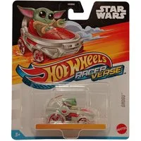 Hot Wheels Spielzeug-Auto Hot Wheels Star Wars - Racer Verse - Grogu, Actioncars, Kult-Fahrzeuge