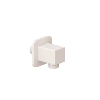 KLUDI-A-QA Wandanschlussbogen softedge Mattweiß 6554853-00