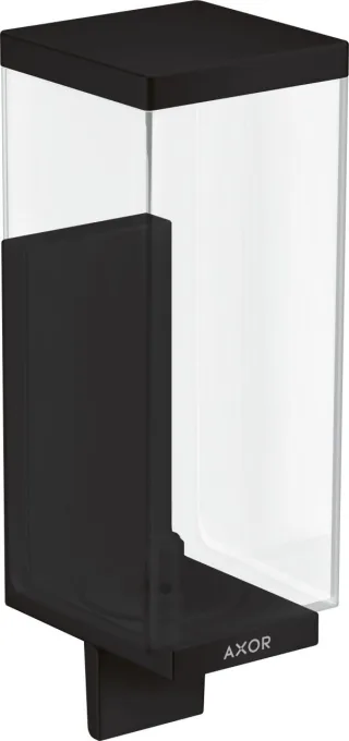 Hansgrohe Lotionspender Axor Universal Rectangular mattschwarz, 42610670 42610670
