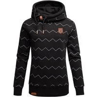 REPUBLIX Kapuzenpullover JULIET Damen Kapuzenpullover Print Sweatjacke Pullover Hoodie
