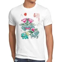 style3 T-Shirt pokemon pikachu glumanda glurak mewtu gengar evoli eeveelutions enton