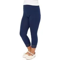 Merry Style Leggings Mädchen 3/4 Capri Hose MS10-293 (1-tlg) aus Viskose